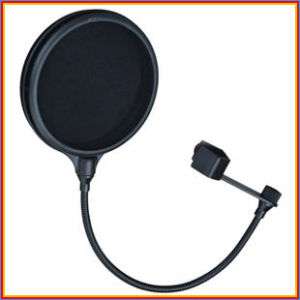 Double Layer Mesh Microphone Mic Wind Screen POP Filter  