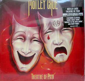 Motley Crue   THEATRE OF PAIN   Audiophile LP   Sealed  