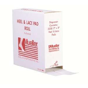  Mueller Heel & Lace Pads, 2,000/box Health & Personal 