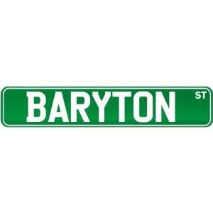  New  Baryton St .  Street Sign Instruments
