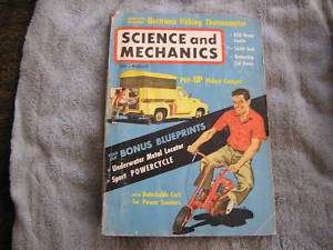 Science And Mechanics Magazine August 1960  