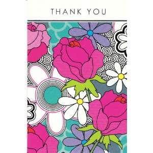  Set of 8 French Bull Thank You Cards with 8 Translucent Vellum 