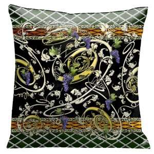    Suede 18 Inch Square Pillow, Design on Both Sides: Home & Kitchen