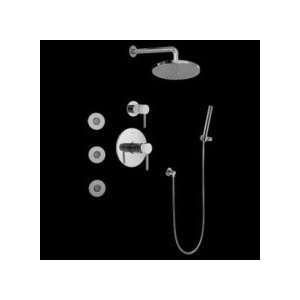    ABN T Full Thermostatic Shower System with Tran: Home Improvement