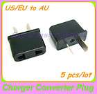 X20 pcs US to EU Europe AC Outlet Plug Converter Adapter New  
