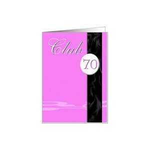 Club 70 Pink Card