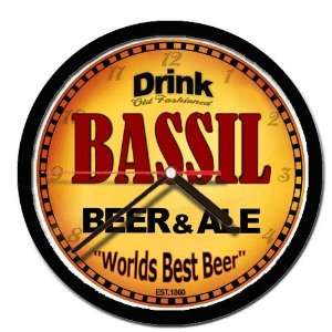  BASSIL beer and ale cerveza wall clock: Everything Else