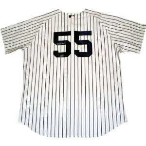  Hideki Matsui Autographed Yankees Home Jersey: Sports 