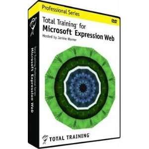  TOTAL TRAINING FOR MS EXPRESSION WEB (DVD SOFTWARE 
