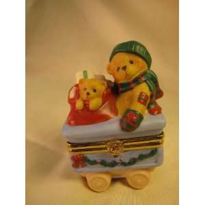    Cherished Teddies.. Train Toy Car Box: Home & Kitchen