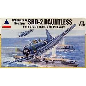  SBD 2 Dauntless Battle Of Midway Airplane Model Kit Toys 