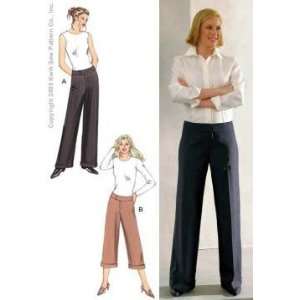   Sew Misses Yolk Waist Pants Pattern By The Each Arts, Crafts & Sewing