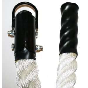  MuscleDriver Nylon Rope w/ Poly Ends and Metal Clamp   1.5 