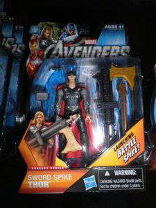 2012 Marvel Avengers Movie Sword Spike Thor #6 Action Figure MOC 1:18 