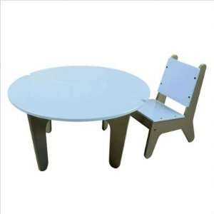  BB2 3pcs Play Table Set, Ozone BlueDark Sable: Home 