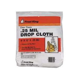  Thermwell Products P400 Frost King Plastic Drop Cloth 