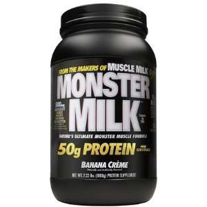   Monster Milk Protein Powder, Banana, 2.2 lbs