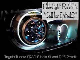 07 10 Toyota Sequoia Headlight hid HALO Kit Demon Eyes!  