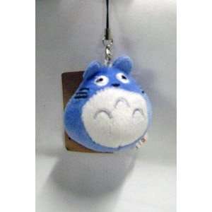  Totoro Small Plush Blue Totoro Phone Charm Toys & Games