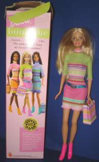 BARBIE BOUTIQUE Doll wBox 2002 Mattel  