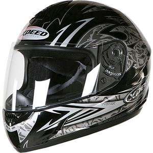  Xpeed Youth XP507 Torture Helmet   Medium/Silver/Black 