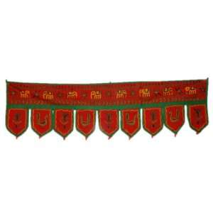   Design Embroidered Door Hanging Bandhanwar Toran