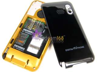 Mobile Digital TV cell phone D998 Dual Sim Unlocked MP3 MP4 FM Java 