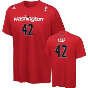  Red Name and Number Washington Wizards T Shirt: Sports & Outdoors