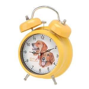  Golden Retriever Double Bell Dog Alarm Clock: Home 