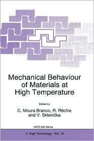 Mechanical Behaviour of Materials at High Temperature, (0792341139), C 