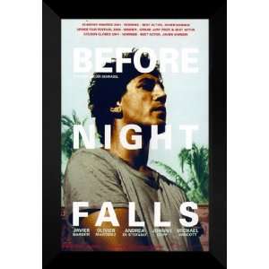  Before Night Falls 27x40 FRAMED Movie Poster   Style C 