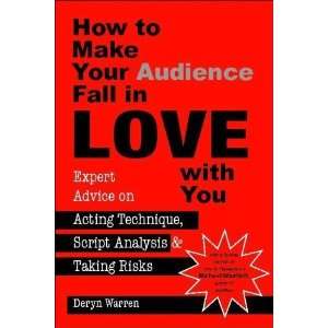   Advice on Acting Technique, Script Analysis, [Paperback] Deryn Warren