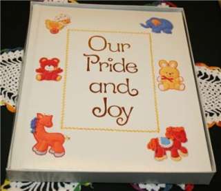 Carlton Baby Memory Book Our Pride and Joy NIB Cute  
