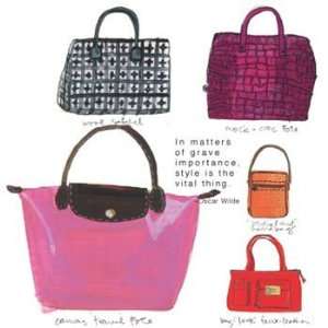  Handbags, Handbags & Purses Magnet, 3x3