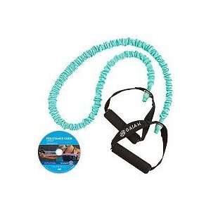  Gaiam Covered Resistance Cord Workout Kit   Medium 