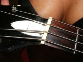 1960s *Vintage* USA Harmony H 22 Hollowbody Electric Bass Guitar 100% 