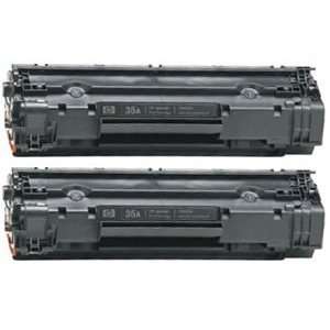  MTI © (2 Pack) CB435A (35A) Compatible Laser Toner 
