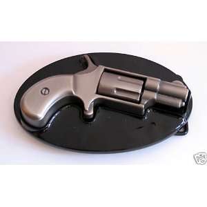  Revolver Handgun Police Detective Nra 3d Belt Buckle 