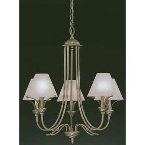  Bellevue Chandelier 5 Light Pewter