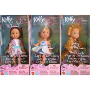  KELLY Barbie Swan Lake   Set of 3 Dolls w Tommy, Kelly 