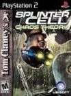 Tom Clancys splinter cell chaos theory ps 2 Replacement Case NO GAME 