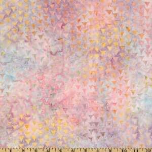  44 Wide Elementals Batik Triangles Pastel Fabric By The 