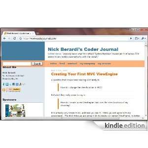  Nick Berardis Coder Journal Kindle Store Nick Berardi
