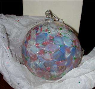 Hand Blown Glass Ball Ornament http//www.auctiva/stores/viewstore 