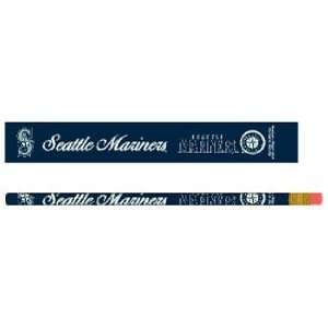  MLB Seattle Mariners Pencil 12 Pack: Office Products