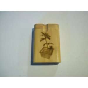   Dugout With Bat One Hitter Tobacco Pipe Plant in Pot 