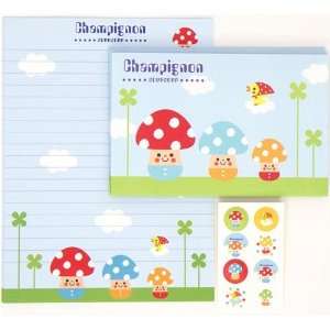    kawaii Letter Paper set from Japan toadstool duck: Toys & Games