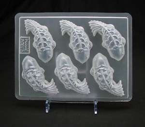 Vintage plastic Fish Jelly Pudding Chocolate candy Mold  