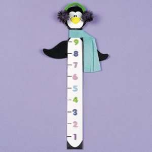  Penguin Snow Measuring Stick Craft Kit   Craft Kits & Projects 