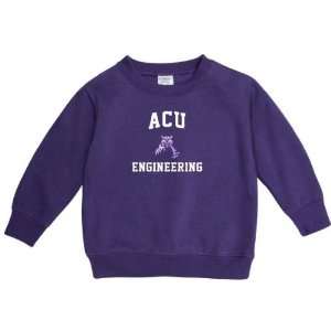  Abilene Christian Wildcats Purple Toddler Engineering Arch 